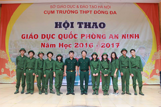Đạt giải Nhì toàn đoàn trong Hội thao Giáo Dục Quốc Phòng năm học 2016 - 2017