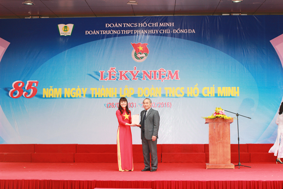 Lễ kỷ niệm 85 năm ngày thành lập Đoàn TNCS Hồ Chí Minh