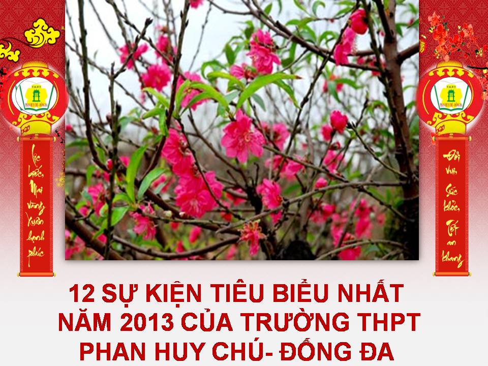 12 sự kiện tiêu biểu nhất trong năm 2013