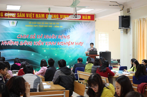 Chia sẻ và nhân rộng sáng kiến kinh nghiệm đạt hiệu quả