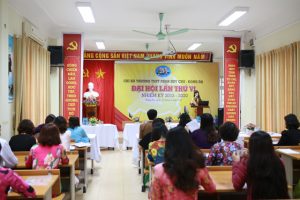 Đại hội Chi bộ trường THPT Phan Huy Chú - Đống Đa lần thứ VI