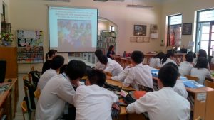 Bài đăng trên báo QĐND: Một điểm sáng về văn hóa đọc học đường