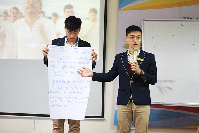 Các trò K18 tham gia học tập hướng nghiệp tại đại học FPT: Bổ ích và khó quên