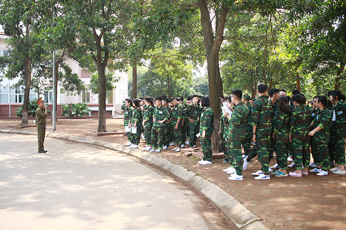 K21 vững bước quân hành: Những ấn tượng về ngày đầu nhập ngũ