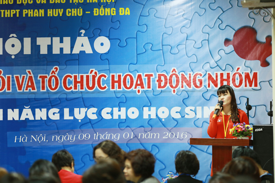 Nhiệt huyết từ Hội thảo kỹ năng đặt câu hỏi và tổ chức hoạt động nhóm