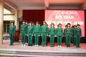 Hội thao Giáo Dục Quốc Phòng An Ninh cụm trường THPT quận Đống Đa 2018