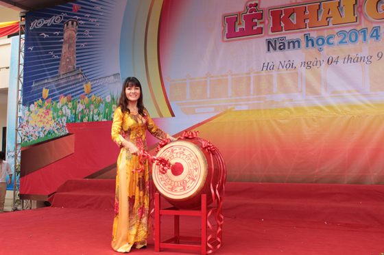 Tưng bừng Lễ Khai giảng năm học 2014 - 2015