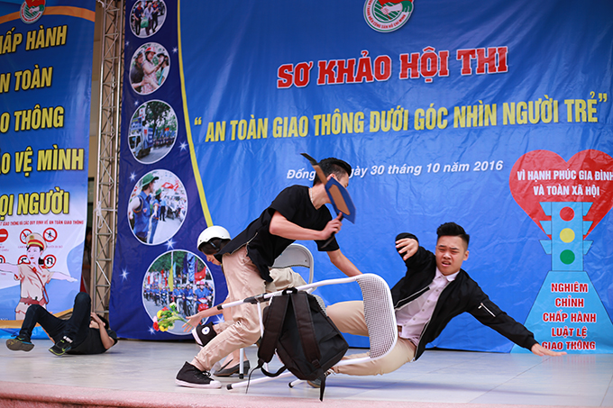 Sơ khảo hội thi "An toàn giao thông dưới góc nhìn người trẻ"