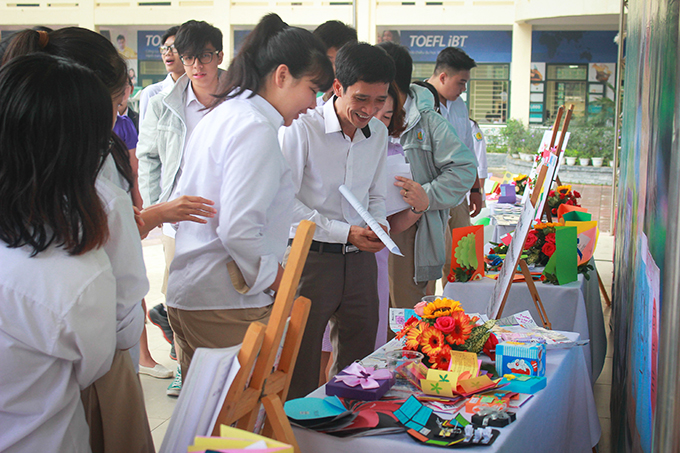 Chương trình ngoại khóa tổ Ngoại Ngữ: Sáng tạo và rộng mở