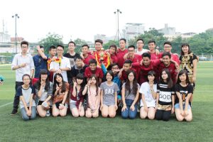 Cúp giải bóng đá học sinh hè 2014
