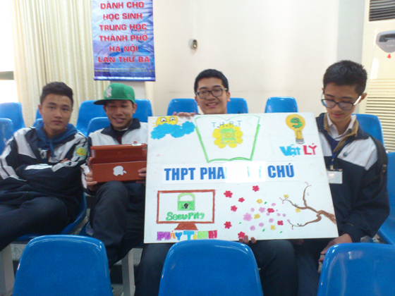 Giải ba cuộc thi nghiên cứu khoa học thành phố Hà Nội 2013