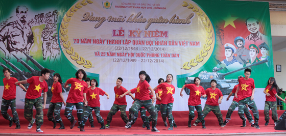 Lễ kỉ niệm 70 năm ngày thành lập Quân đội Nhân dân Việt Nam