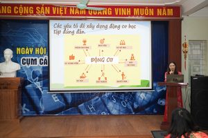 Giúp HS xây dựng động cơ học tập đúng đắn là bí quyết dạy học thành công