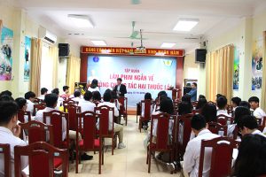 Tập huấn làm phim ngắn về phòng chống tác hại của thuốc lá cho học sinh